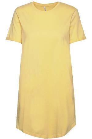 Onlmay S/S Dress Box Jrs Kadın Elbise - 15257474 Sarı - 1