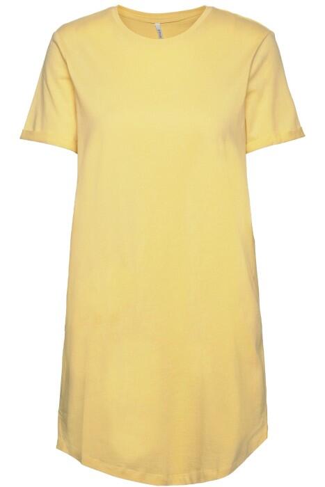Onlmay S/S Dress Box Jrs Kadın Elbise - 15257474 Sarı - 1