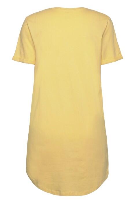 Onlmay S/S Dress Box Jrs Kadın Elbise - 15257474 Sarı - 2