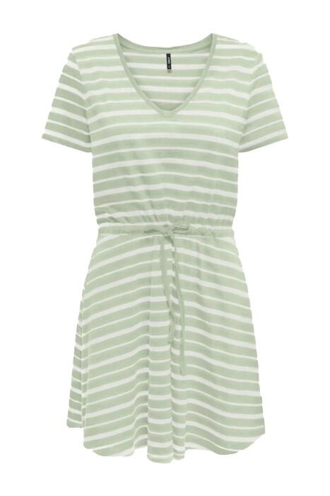 Onlmay S/S V-Neck Kadın Elbise - 15286935 Açık Yeşil - 3