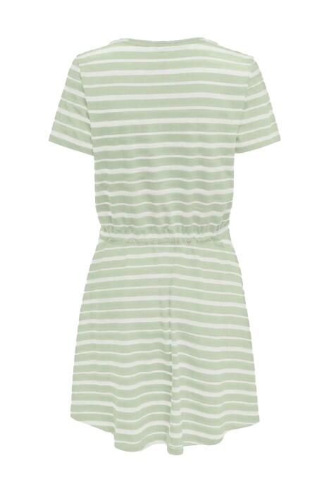 Onlmay S/S V-Neck Kadın Elbise - 15286935 Açık Yeşil - 4