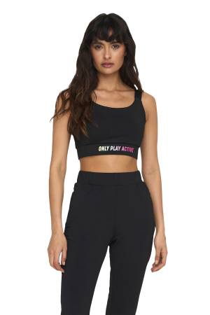 Onpgıll Logo Sports Kadın Bra - 15281440 Siyah - Only