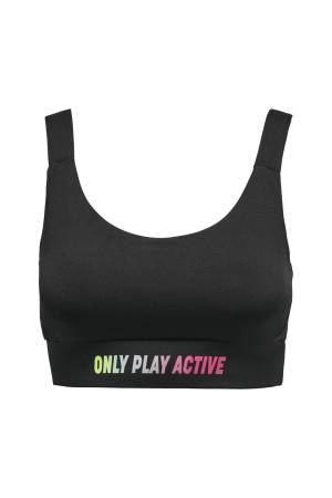 Onpgıll Logo Sports Kadın Bra - 15281440 Siyah - 3