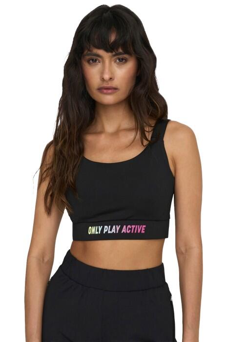 Onpgıll Logo Sports Kadın Bra - 15281440 Siyah - 6