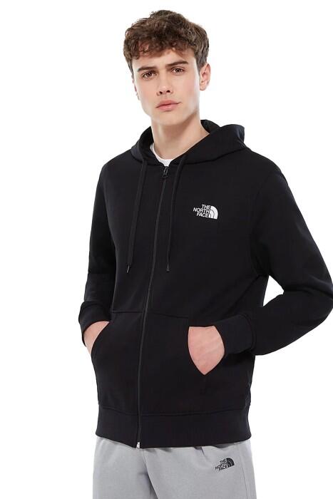 Open Gate Fzhood Light Kapüşonlu Erkek SweatShirt - NF00CEP7 Siyah - 1