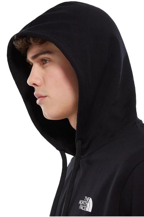 Open Gate Fzhood Light Kapüşonlu Erkek SweatShirt - NF00CEP7 Siyah - 4