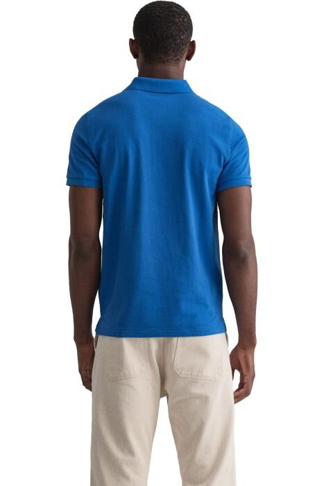 Original Pique Ss Rugger Erkek Polo Yaka T-Shirt - 2201 Deniz Mavisi - 2