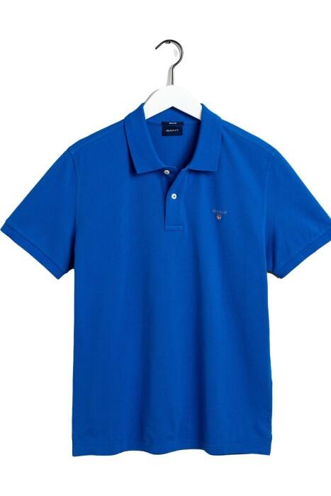 Original Pique Ss Rugger Erkek Polo Yaka T-Shirt - 2201 Deniz Mavisi - 5