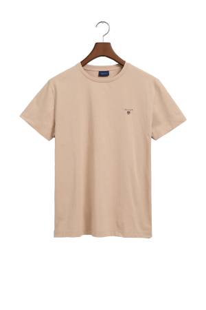 Original Ss Erkek T-Shirt - 234100 Bej - Gant