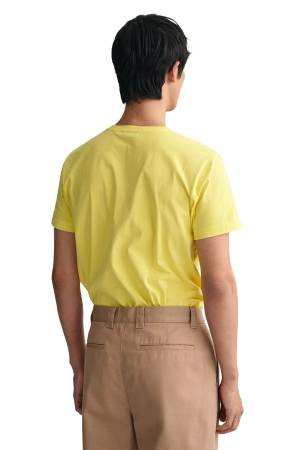 Original Ss Erkek T-Shirt - 234100 Sarı - 2