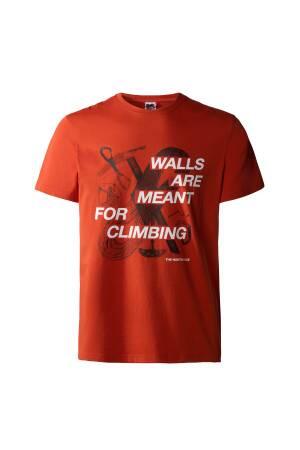 Outdoor S/S Graphic Tee Erkek T-Shirt - NF0A827J Bakır - The North Face