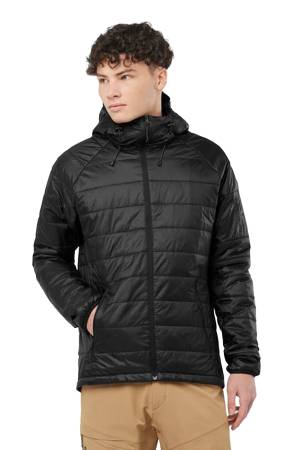 Outline Hooded Erkek Mont - LC2121700 Siyah - Salomon