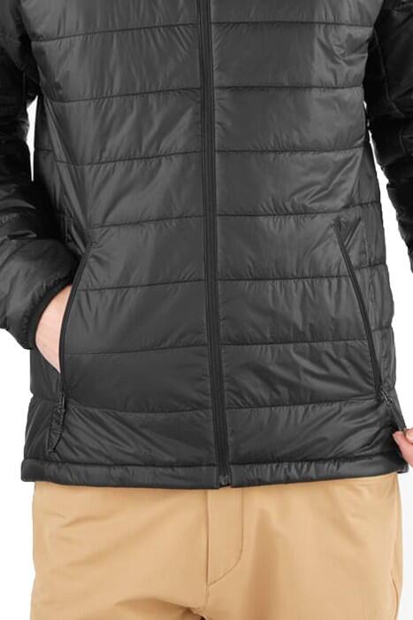 Outline Hooded Erkek Mont - LC2121700 Siyah - 2