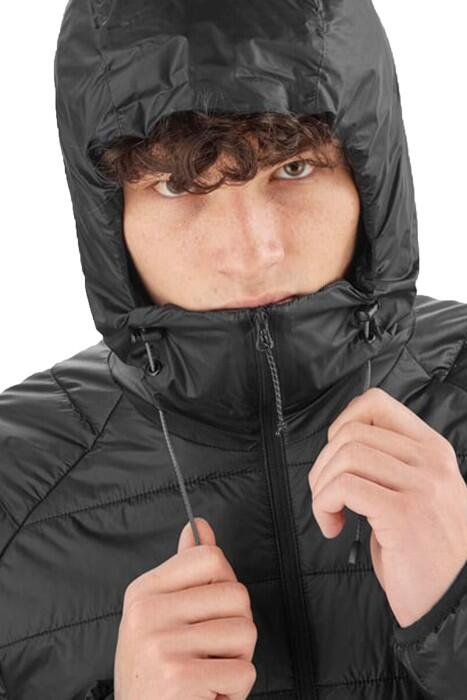 Outline Hooded Erkek Mont - LC2121700 Siyah - 3