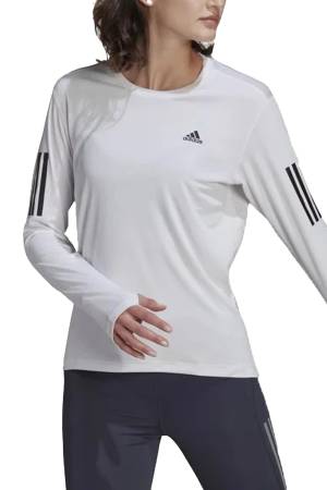Own The Run Kadın Uzun Kollu T-Shirt - HB9372 Gri - Adidas