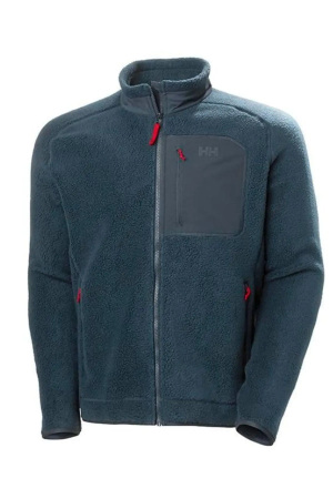 Panorama Tüylü Polar Blok Erkek Ceket - 49460 Lacivert - Helly Hansen