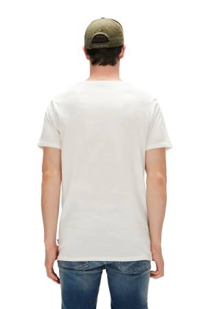 Pass Me Erkek T-Shirt - 23.01.07.022 Ekru - 2