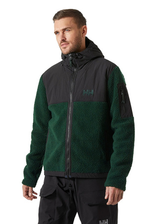 Patrol Pile Erkek Polar Mont - 53678 Koyu Yeşil - Helly Hansen
