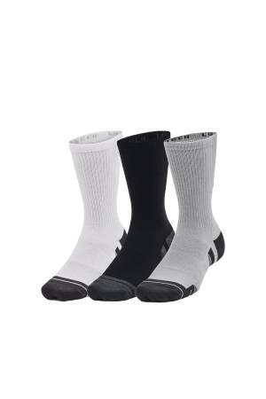 Performance Tech Unisex 3'Lü Uzun Çorap - 1379512 Mod Gri/Siyah - 1