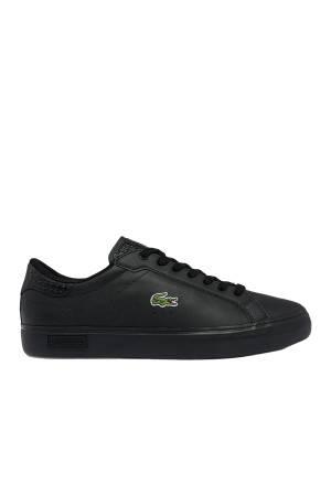 Powercourt Erkek Ayakkabı - 741SMA0030 Siyah/Siyah - Lacoste