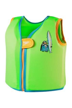 Prınted Float Vest Bebek Yüzücü Yelek - 8-1225214686 Yeşil/Mavi - 1