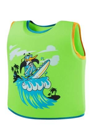 Prınted Float Vest Bebek Yüzücü Yelek - 8-1225214686 Yeşil/Mavi - 2