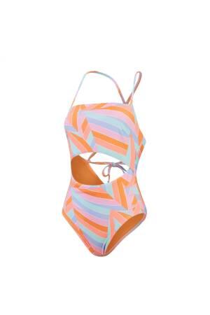 Pt Cut Out 1Pc Af Kadın Mayo - 8-00372116790 Pembe/Mavi - 2