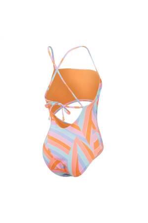 Pt Cut Out 1Pc Af Kadın Mayo - 8-00372116790 Pembe/Mavi - 9