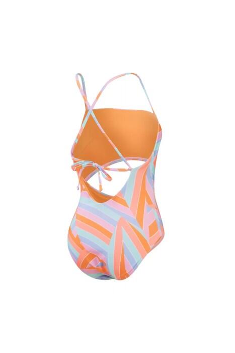 Pt Cut Out 1Pc Af Kadın Mayo - 8-00372116790 Pembe/Mavi - 9