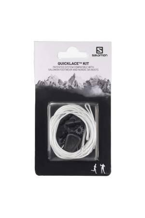 Quiklace Kit Unisex Bağcık - L32667300 Beyaz - Salomon