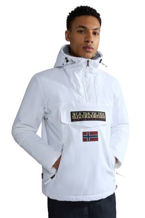 Raınforest Pocket 2 Erkek Anorak Ceket - NP0A4GMD Beyaz - Napapijri
