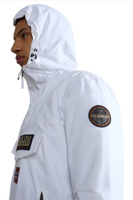 Raınforest Pocket 2 Erkek Anorak Ceket - NP0A4GMD Beyaz - 5