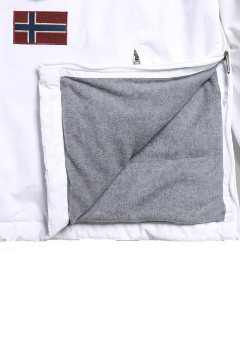 Raınforest Pocket 2 Erkek Anorak Ceket - NP0A4GMD Beyaz - 7