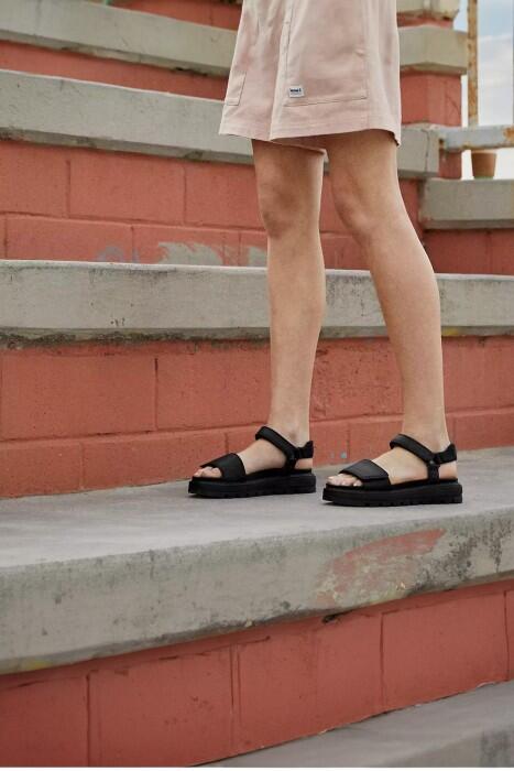 Ray City Ankle Strap Kadın Sandalet - TB0A2F2J Siyah - 4