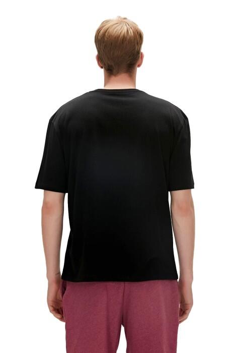 Re-Fınger Erkek T-Shirt - 23.01.07.007 Siyah - 5