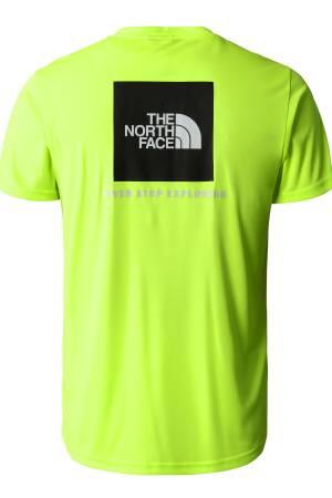 Reaxion Redbox Tee Erkek T-Shirt - NF0A4CDW Neon Sarı - 2