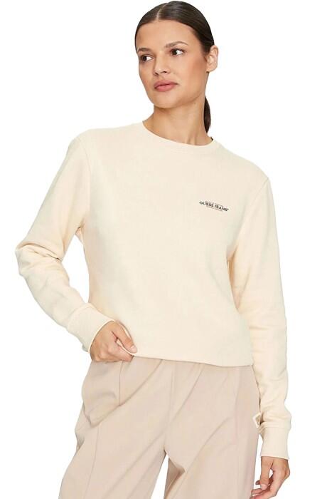 Reg Mini Ameri Kadın SweatShirt - W4YQ07KC811 Bej - 1