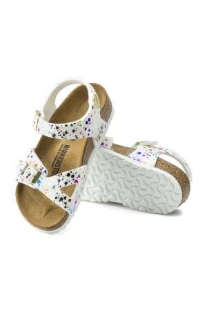 Rio Kids MF Çocuk Sandalet - 1015987 Renkli Beyaz - 2