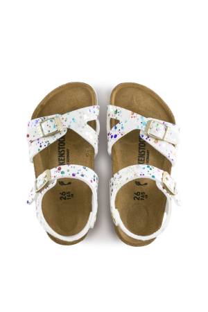 Rio Kids MF Çocuk Sandalet - 1015987 Renkli Beyaz - 4