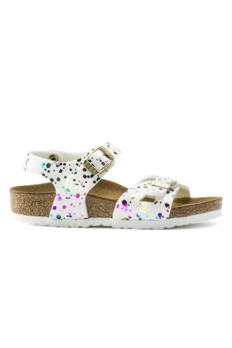 Rio Kids MF Çocuk Sandalet - 1015987 Renkli Beyaz - 5