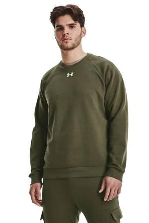 Rival Fleece Crew Erkek SweatShirt - 1379755 Yeşil - Under Armour