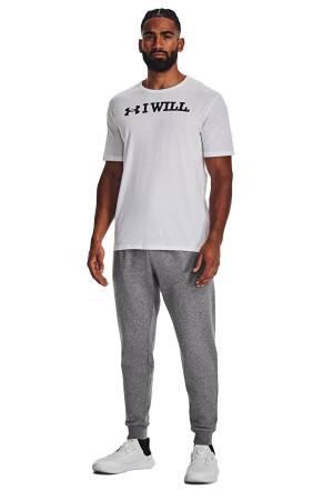 Rival Fleece Erkek Eşofman Altı - 1379774 Gri - Under Armour