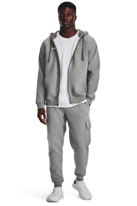 Rival Fleece Erkek Tam Fermuarlı Kapüşonlu SweatShirt - 1379767 Gri - 3