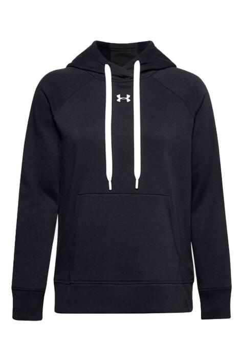 Rival Fleece Hb Hoodie Kadın Spor SweatShirt - 1356317 Siyah - 4