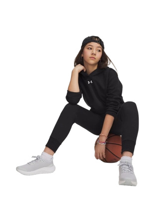 Rival Fleece Hoodie Kız Çocuk SweatShirt - 1379517 Siyah - 3