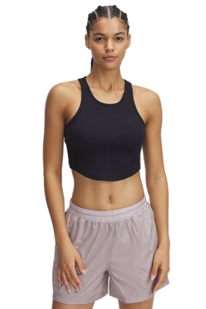 Rival Rib Tank Kadın T-Shirt - 1389798 Siyah - Under Armour