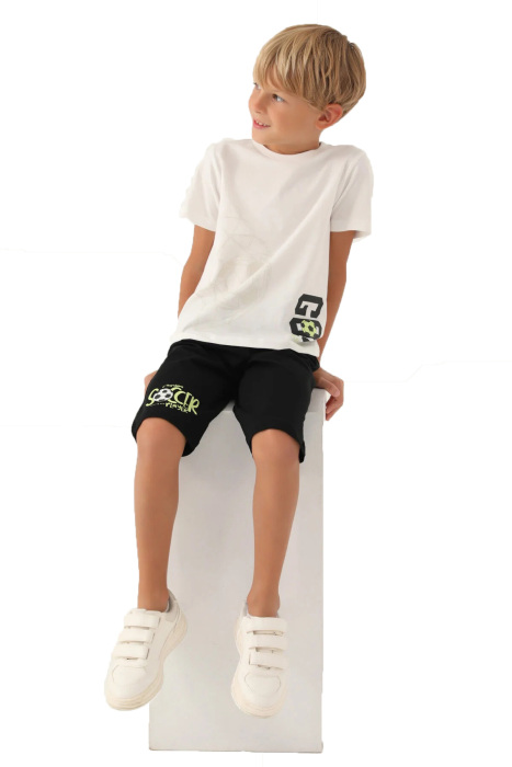 RolyPoly Erkek Çocuk Kapri Takım - RP3346-G Krem - 3