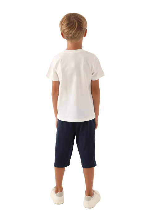 RolyPoly Erkek Çocuk Kapri Takım - RP3353-G Gri - 5