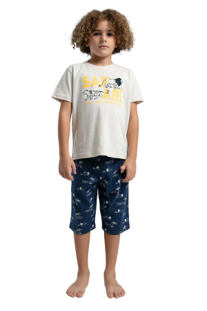 RolyPoly Erkek Çocuk Kapri Takım - RP3555-2 Bej - RolyPoly