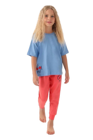 RolyPoly Kız Çocuk Alt-Üst Takım - RP3388-G Krem - RolyPoly